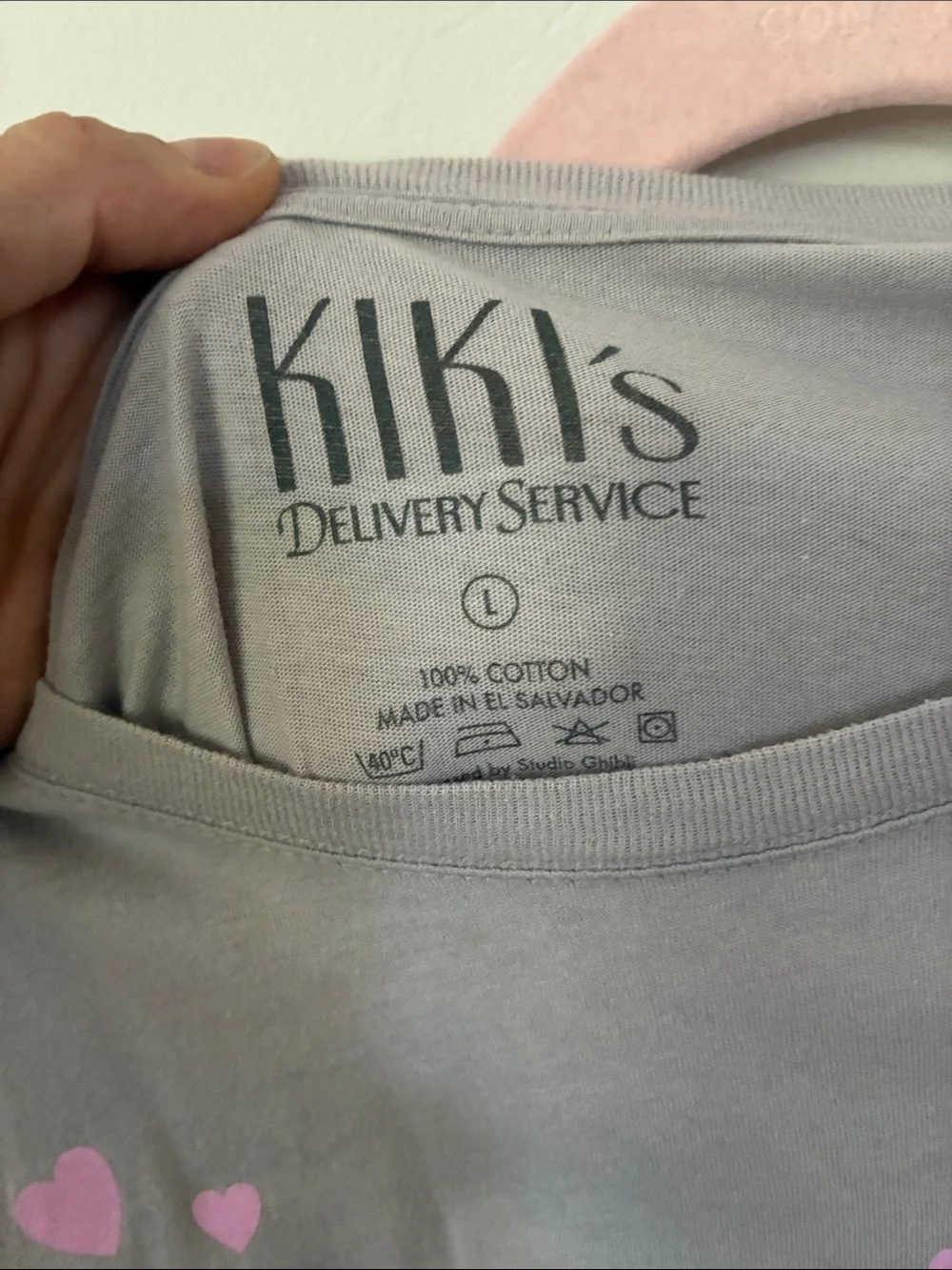 Meow! Cat Graphic Tee in Light Gray - Kiki’s Delivery Service